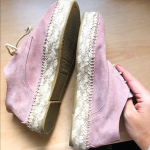 Anthropologie Espadrille Platform Sneakers
